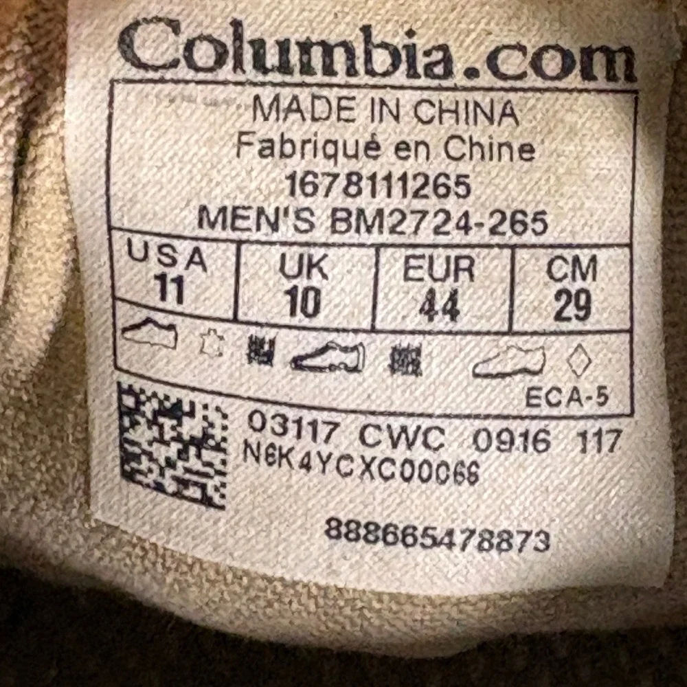 Columbia PFG Bahama Vent Loco II Mens 11 Tan Canvas Boat Shoes BM2724-265